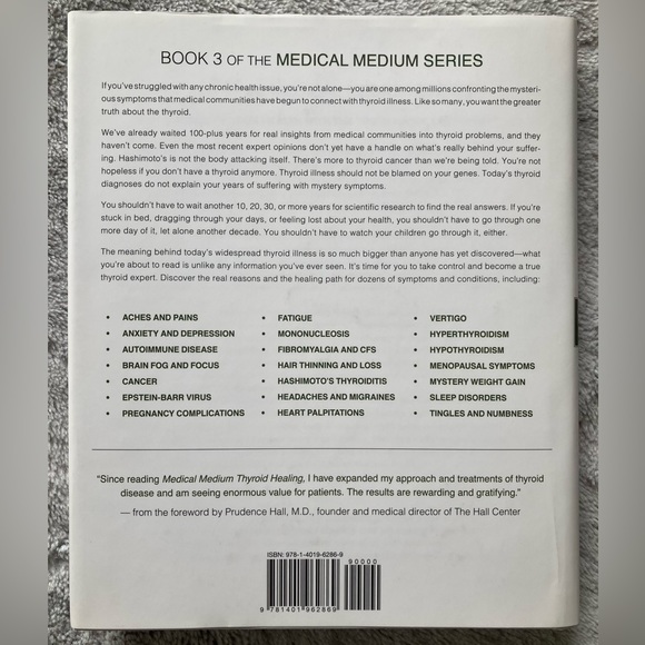 NEW. Medical Medium ‘Thyroid Healing’ hardcover book - Picture 2 of 4